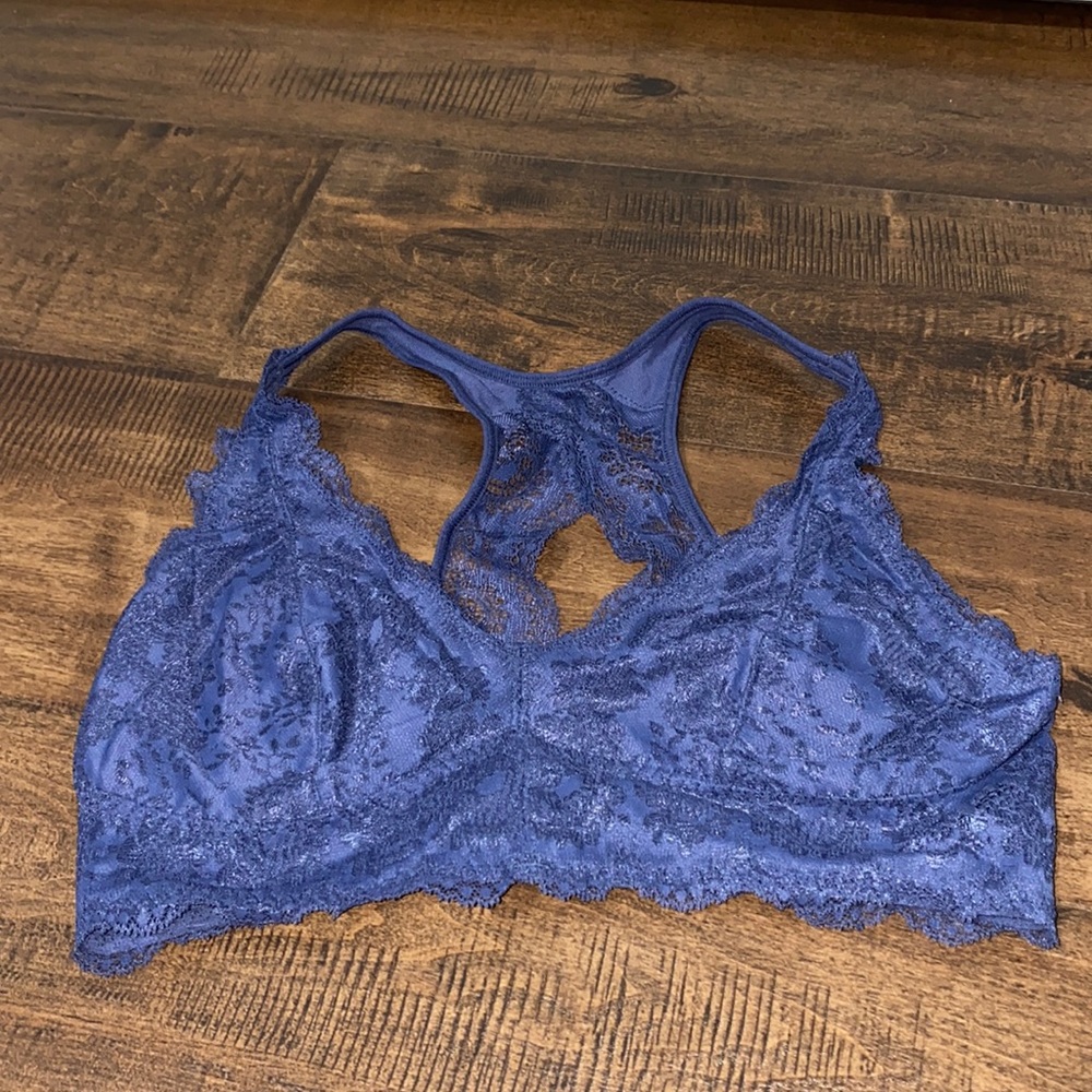 Purple bralette
